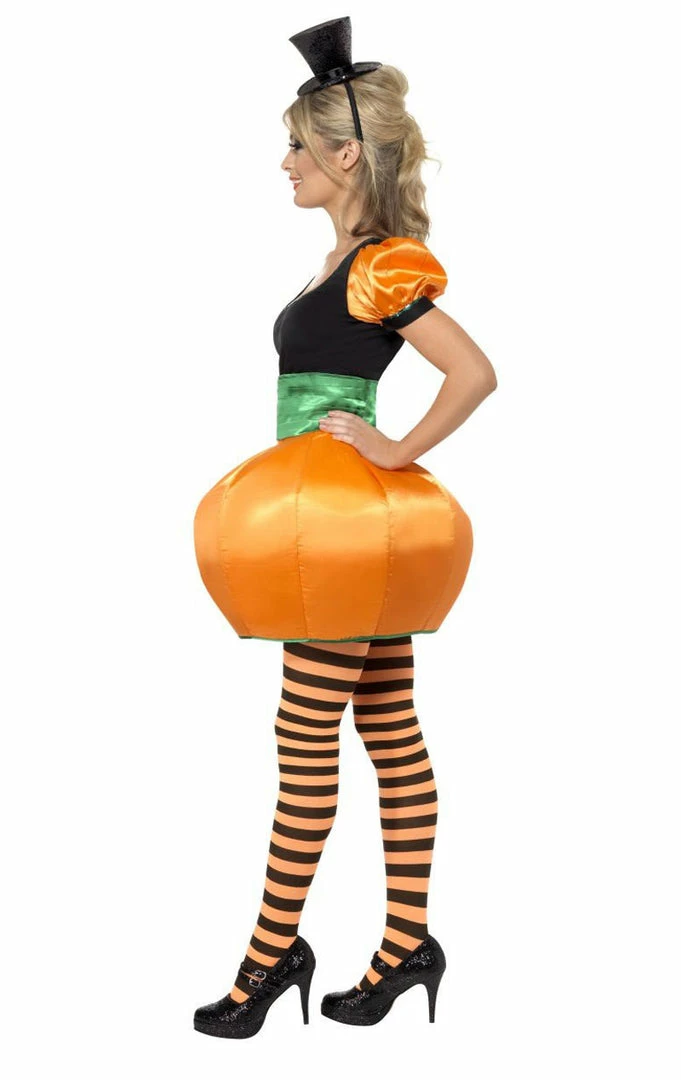 Smiffys Ladies Pumpkin Costume Halloween 2 Smiffys Ladies Pumpkin Costume Halloween