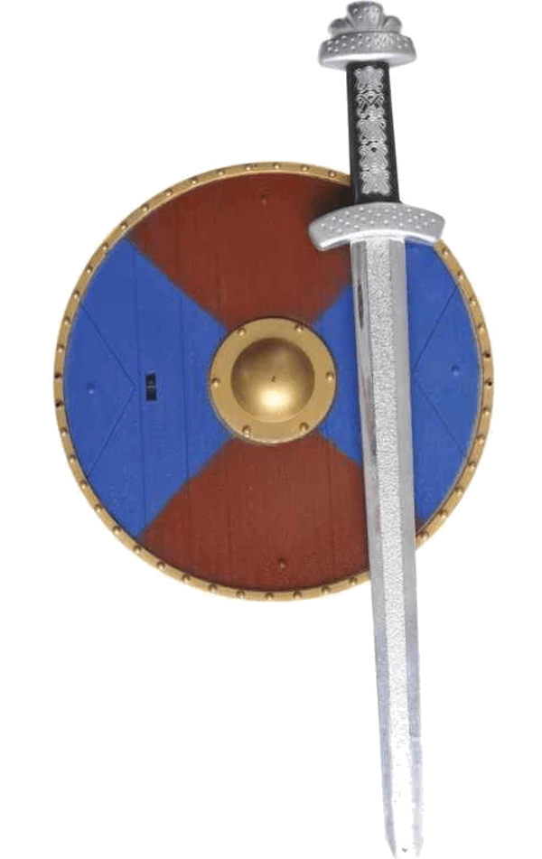 Smiffys Greek & Roman Kids Medieval Sword And Shield 1 Smiffys Greek & Roman Kids Medieval Sword And Shield