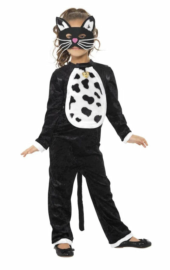 Smiffys Kids Black Cat Costume 1 Smiffys Kids Black Cat Costume