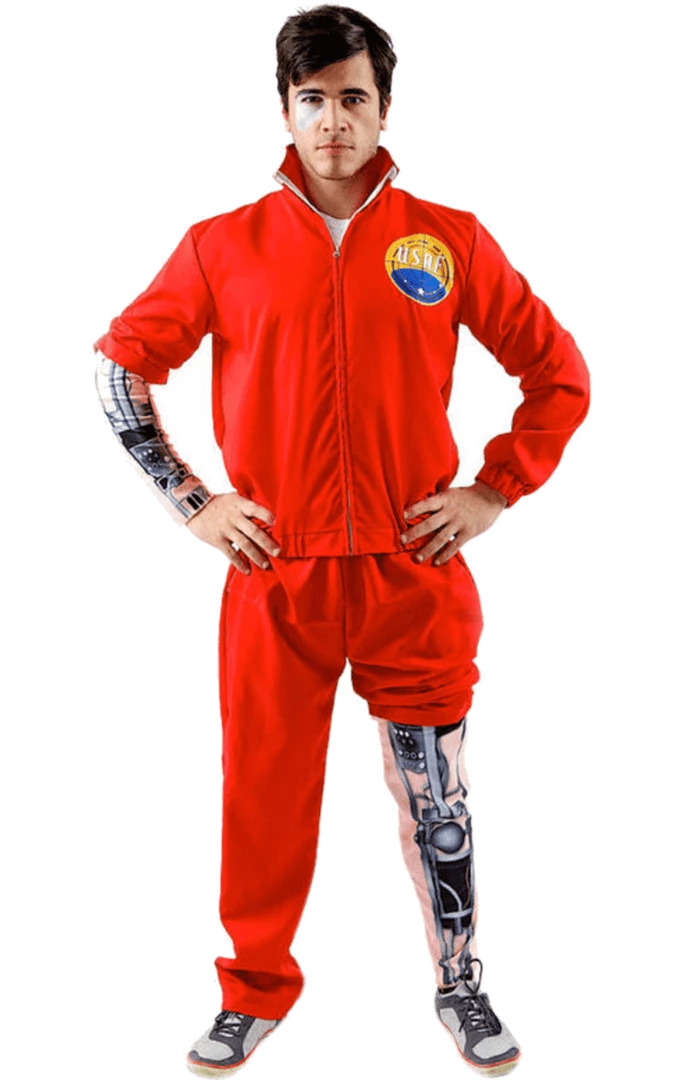 Orion Costumes Mens Six Million Dollar Man Costume 1 Orion Costumes Mens Six Million Dollar Man Costume