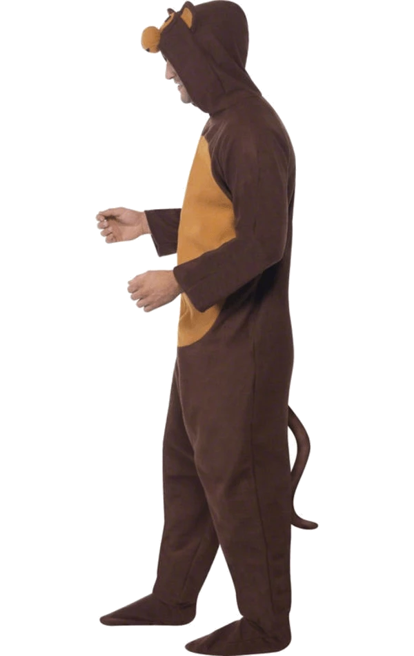 Smiffys Animals Monkey Onesie Costume 2 Smiffys Animals Monkey Onesie Costume