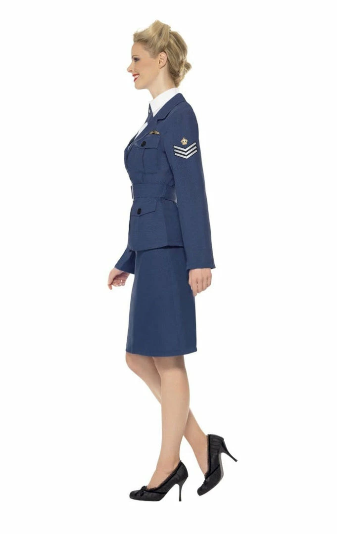 Smiffys Womens WWII Aviation Pilot Costume Military 2 Smiffys Womens WWII Aviation Pilot Costume Military