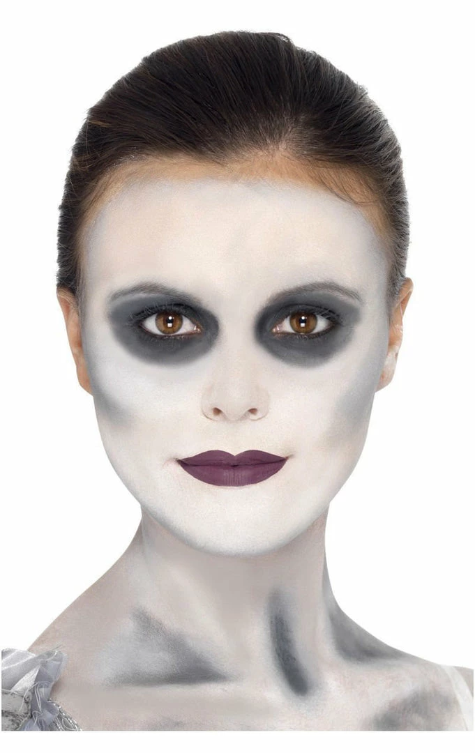 Smiffys White Ghost Make Up Set Halloween 3 Smiffys White Ghost Make Up Set Halloween