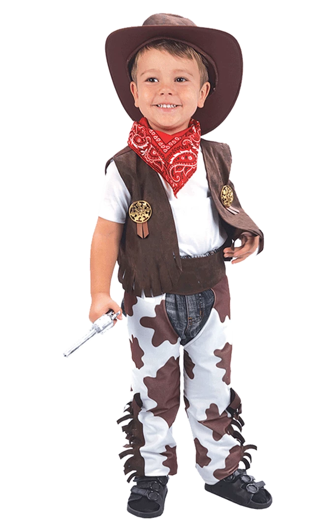 Bristol Novelty Kids Wild West Cowboy Costume American / USA 1 Bristol Novelty Kids Wild West Cowboy Costume American / USA