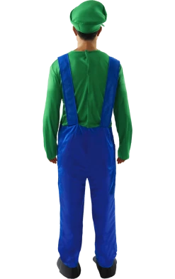 Orion Costumes Cosplay & Comic Con Mens Luigi Super Mario Costume