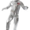 Orion Costumes Mens Traditional Silver Astronaut Costume American / USA