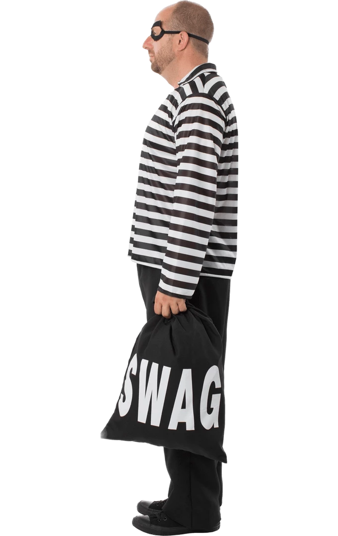 Orion Costumes Cops & Robbers Adult Burglar Costume 2 Orion Costumes Cops & Robbers Adult Burglar Costume