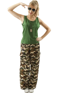 Orion Costumes Ladies Camo Army Costume