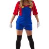 Orion Costumes Women's Super Mario Costume All Decades /Era Costumes