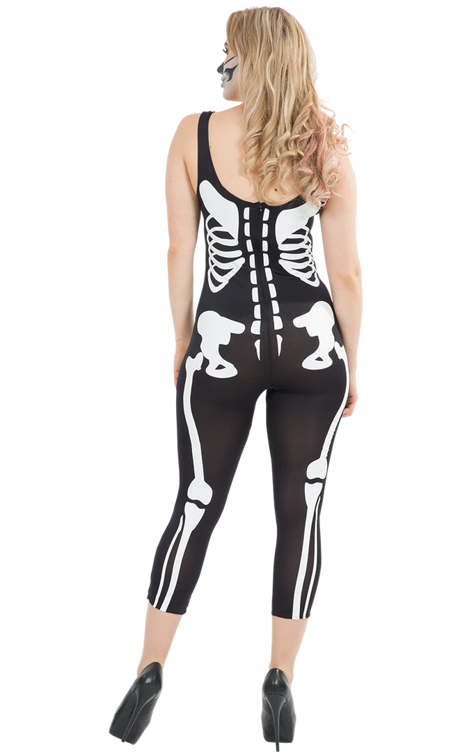 Orion Costumes Halloween Womens Skeleton Jumpsuit 4 Orion Costumes Halloween Womens Skeleton Jumpsuit