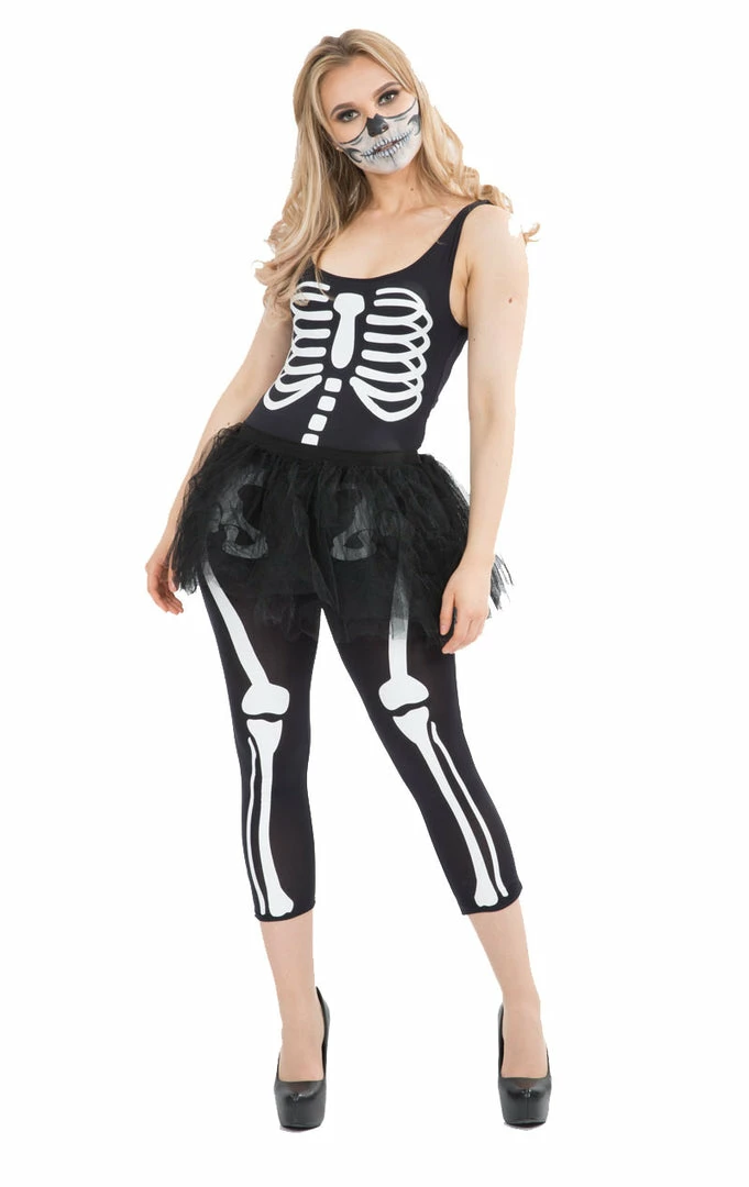 Orion Costumes Halloween Womens Skeleton Jumpsuit 1 Orion Costumes Halloween Womens Skeleton Jumpsuit
