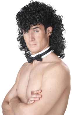 California Costumes Male Stripper Wig & Collar Hen Night
