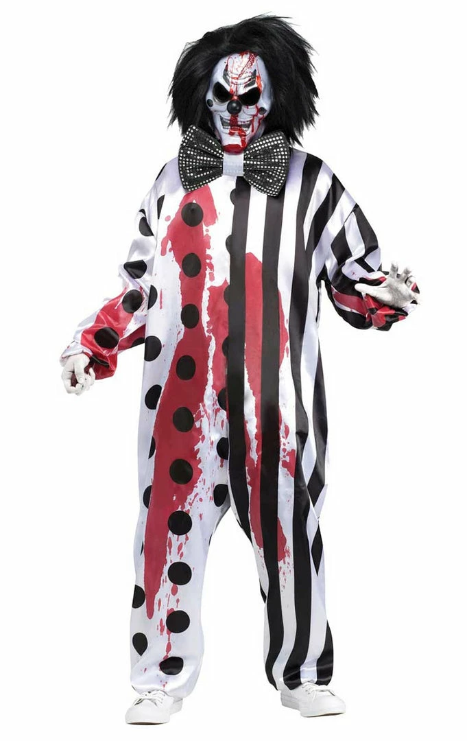 Palmer Bleeding Killer Clown Costume Clowns 1 Palmer Bleeding Killer Clown Costume Clowns