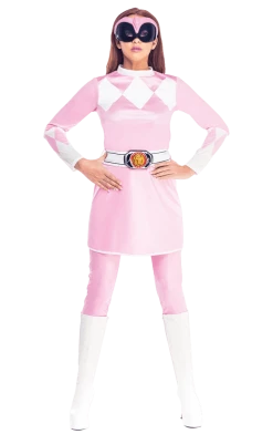 Rubies Ninjas Adult Pink Power Ranger Costume