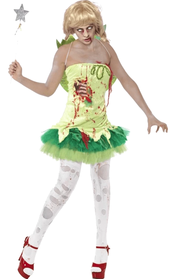 Smiffys Ladies Zombie Fairy Costume Costumes Under £20 1 Smiffys Ladies Zombie Fairy Costume Costumes Under £20