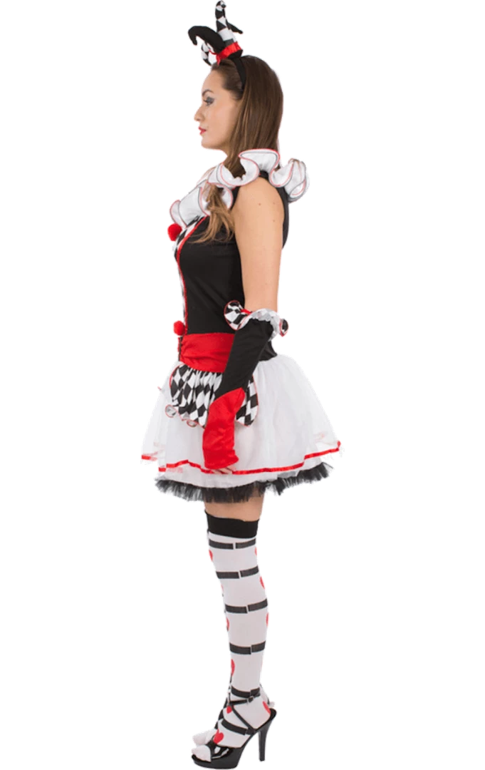 Orion Costumes Circus Ladies Harlequin Jester Costume 2 Orion Costumes Circus Ladies Harlequin Jester Costume