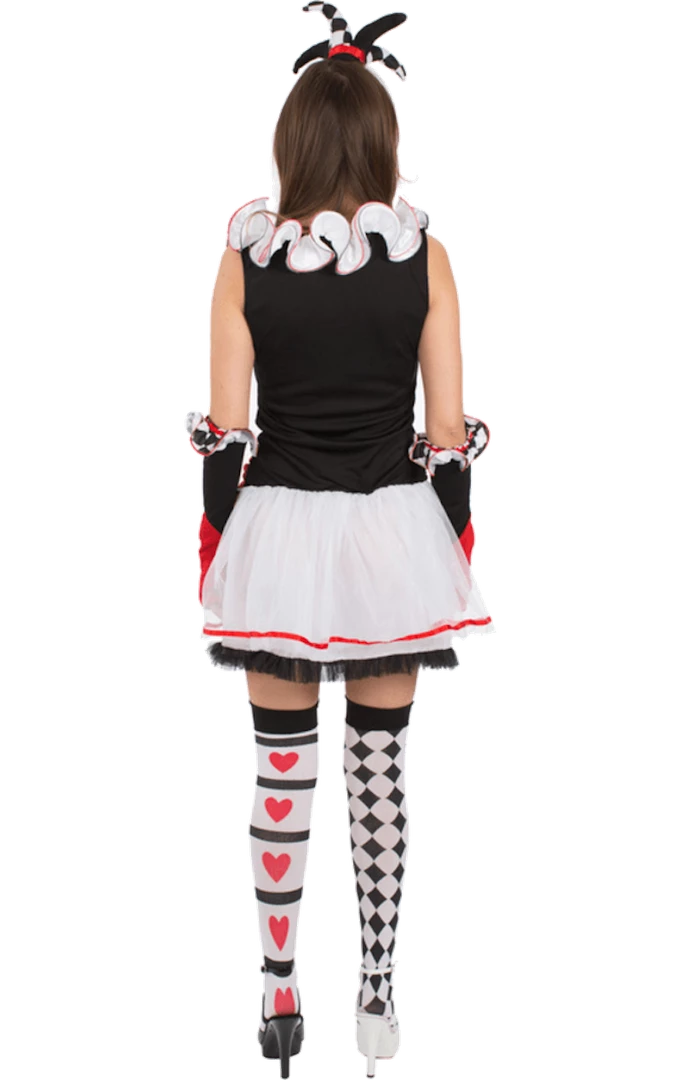 Orion Costumes Circus Ladies Harlequin Jester Costume 3 Orion Costumes Circus Ladies Harlequin Jester Costume