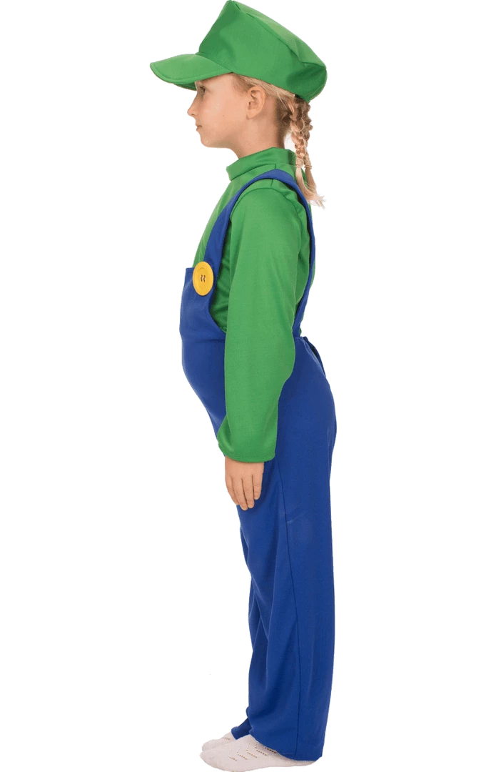 Orion Costumes Kids Luigi Super Mario Costume 2 Orion Costumes Kids Luigi Super Mario Costume