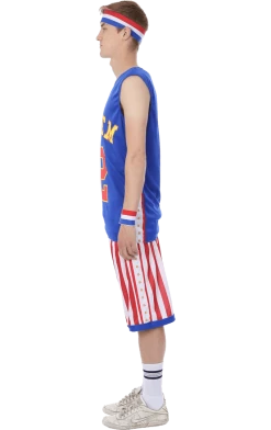 Orion Costumes Mens USA Harlem Globetrotters Costume American / USA