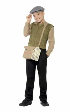 Smiffys Kids War Evacuee Costume British / UK