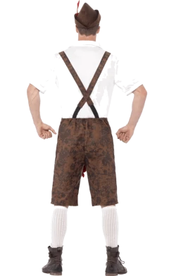 Smiffys Mens Brad Wurst Costume Around The World