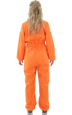 Orion Costumes American / USA Womens Orange Astronaut Costume