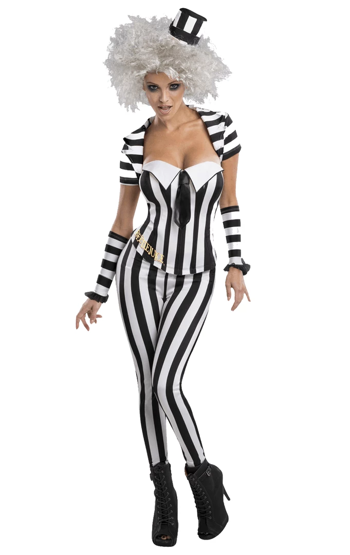 Rubies Womens Beetlejuice Costume Cosplay & Comic Con 1 Rubies Womens Beetlejuice Costume Cosplay & Comic Con