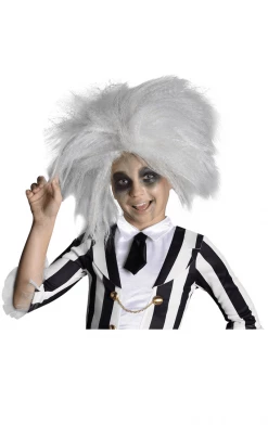 Rubies Kids Grey Beetlejuice Wig