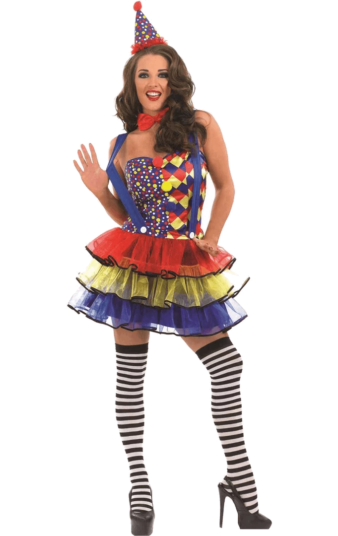Fun Shack Circus Womens Sexy Clown Costume 1 Fun Shack Circus Womens Sexy Clown Costume