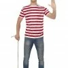 Smiffys Book Characters Adult Wheres Wally Book Kit