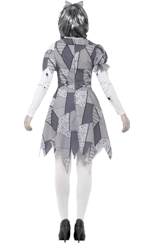 Smiffys Dolls Damaged Doll Halloween Costume 3 Smiffys Dolls Damaged Doll Halloween Costume