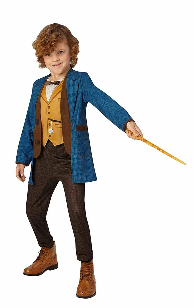 Rubies Kids Harry Potter Newt Scamander Costume 1 Rubies Kids Harry Potter Newt Scamander Costume