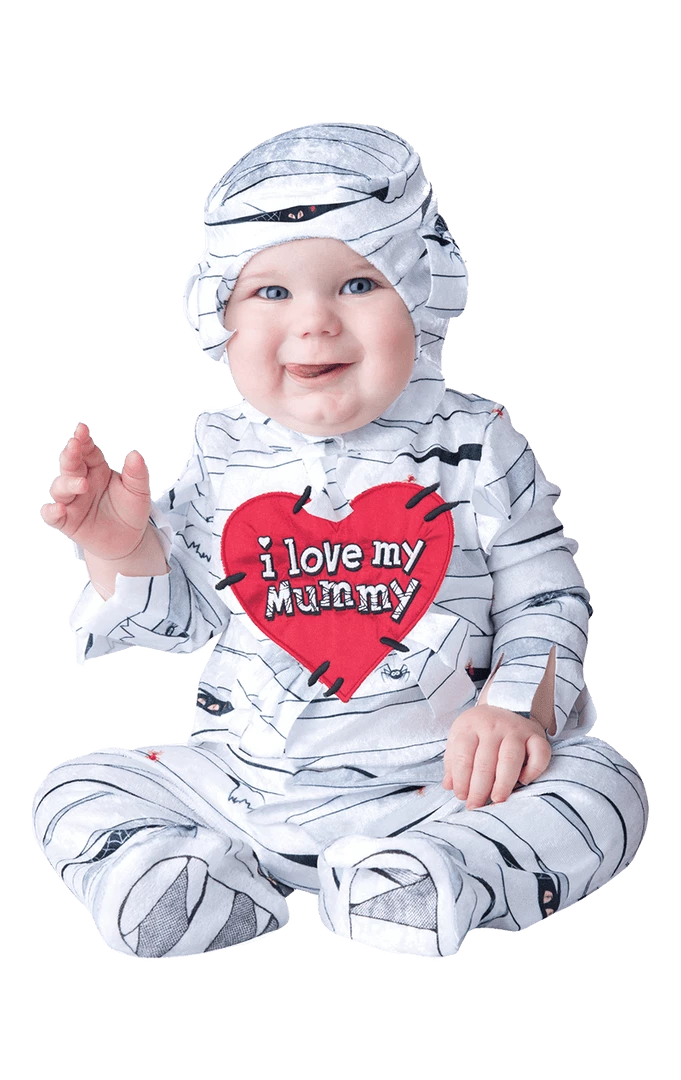 InCharacter Costumes Baby I Love My Mummy Costume Egyptian 1 InCharacter Costumes Baby I Love My Mummy Costume Egyptian