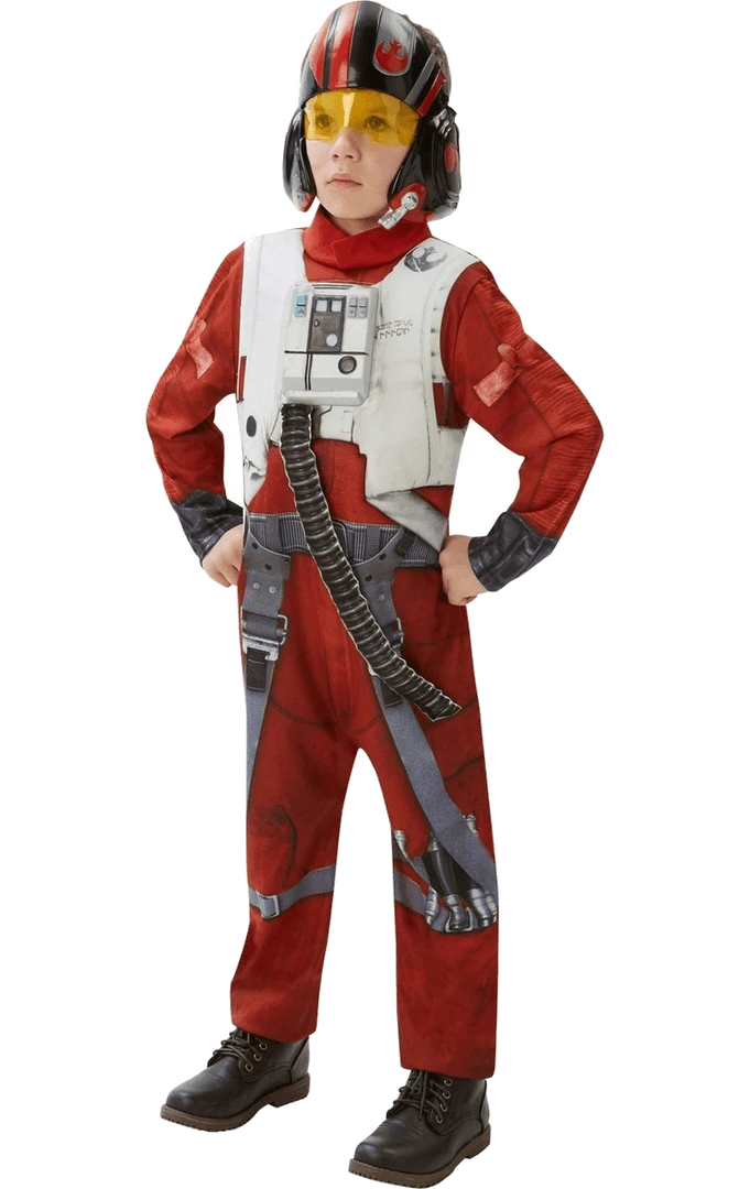 Rubies Kids Deluxe Star Wars X Wing Pilot Costume Book Characters 1 Rubies Kids Deluxe Star Wars X Wing Pilot Costume Book Characters