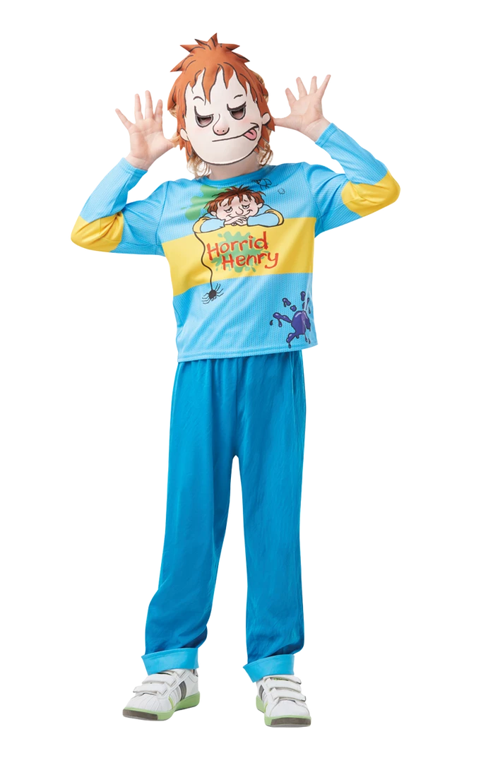 Rubies Book Characters Kids Horrid Henry Book Costume 1 Rubies Book Characters Kids Horrid Henry Book Costume