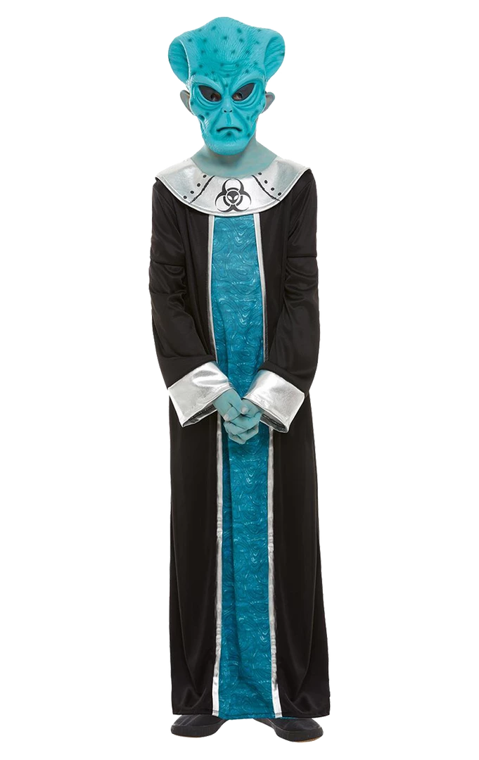 Smiffys Kids Alien Lord Costume Aliens 1 Smiffys Kids Alien Lord Costume Aliens