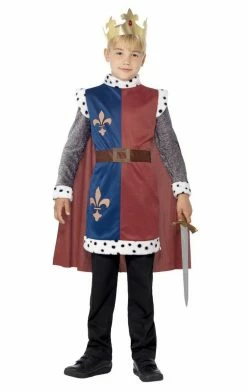 Smiffys Kids King Arthur Costume Book Characters