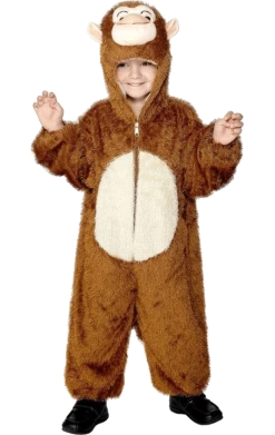 Smiffys Animals Kids Monkey Fancy Dress Costume