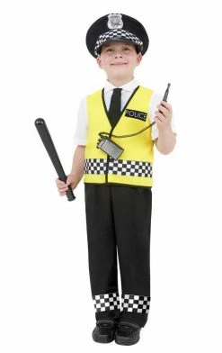 Smiffys British / UK Kids Police Costume