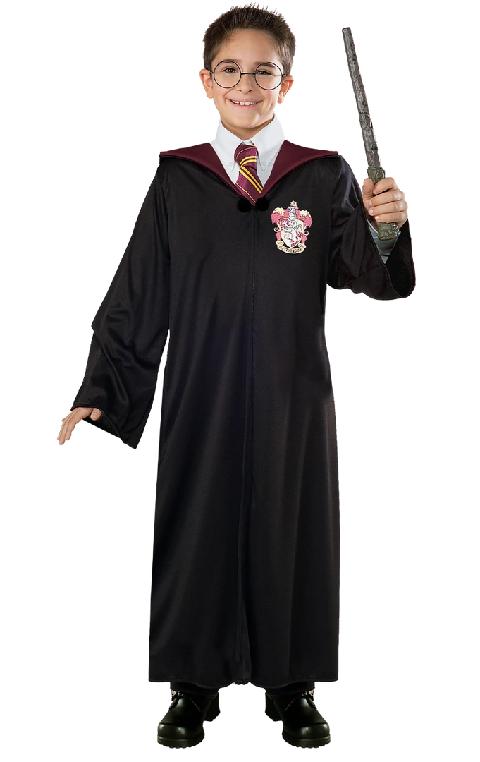 Rubies Book Characters Kids Harry Potter Gryffindor Robe 1 Rubies Book Characters Kids Harry Potter Gryffindor Robe