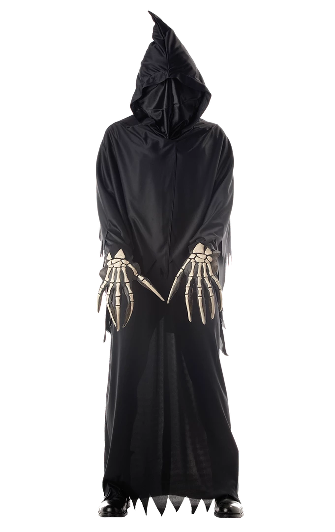 California Costumes Kids Facepieceed Grim Reaper Costume Halloween 1 California Costumes Kids Facepieceed Grim Reaper Costume Halloween