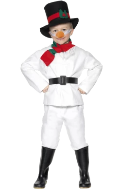 Smiffys Kids Snowman Costume Christmas