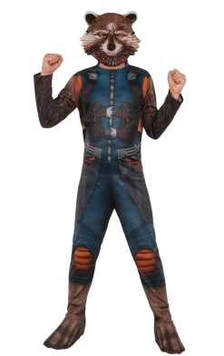Rubies Cosplay & Comic Con Kids Classic Rocket Raccoon Costume