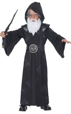 California Costumes Book Characters Kids Little Wizard Costume