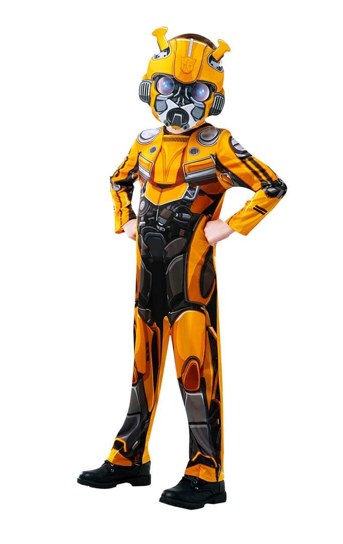 Rubies Kids Bumblebee Transformer Costume 1 Rubies Kids Bumblebee Transformer Costume