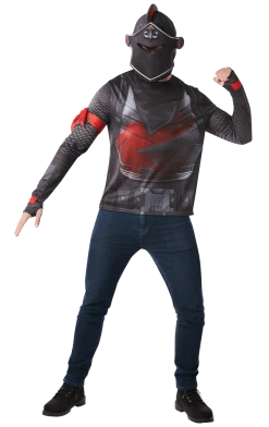 Rubies Fortnite Video Game Kids Black Knight Costume