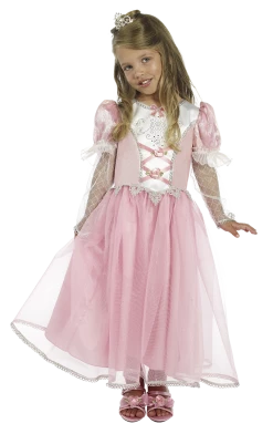 Smiffys Kids Pink Princess Costume