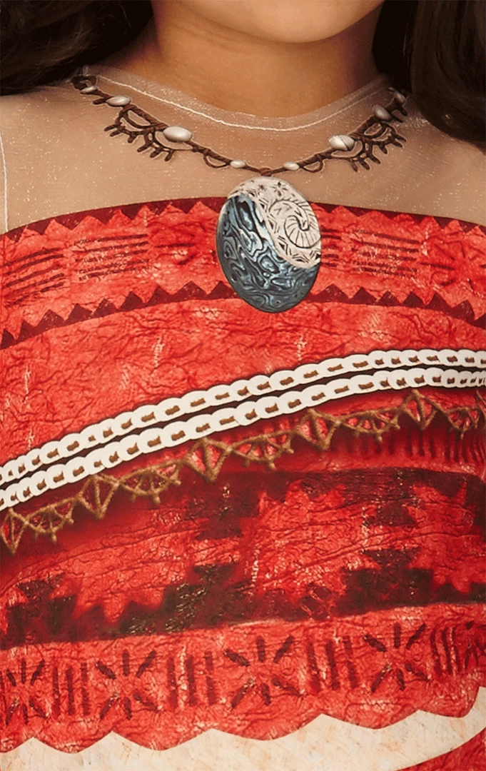 Rubies Book Characters Kids Disney Moana Costume 3 Rubies Book Characters Kids Disney Moana Costume