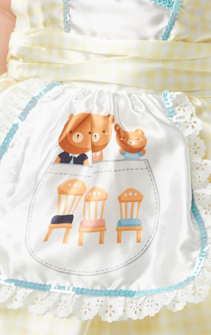 Rubies Kids Goldilocks Storybook Costume 3 Rubies Kids Goldilocks Storybook Costume