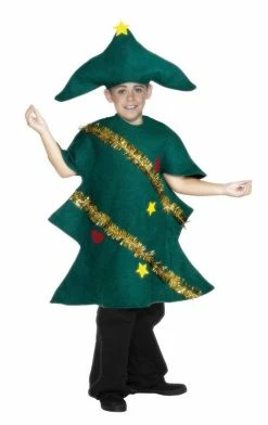 Smiffys Kids Christmas Tree Costume 5 Smiffys Kids Christmas Tree Costume